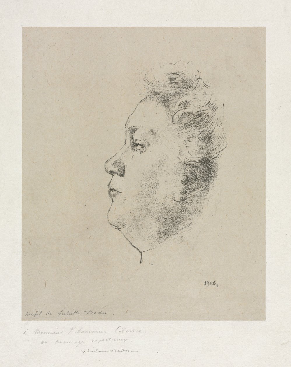 Juliette Dodu kisasszony alkotó: Odilon Redon