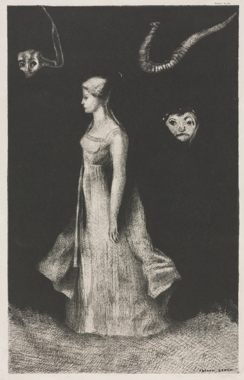 Megszállottság, rögeszme alkotó: Odilon Redon