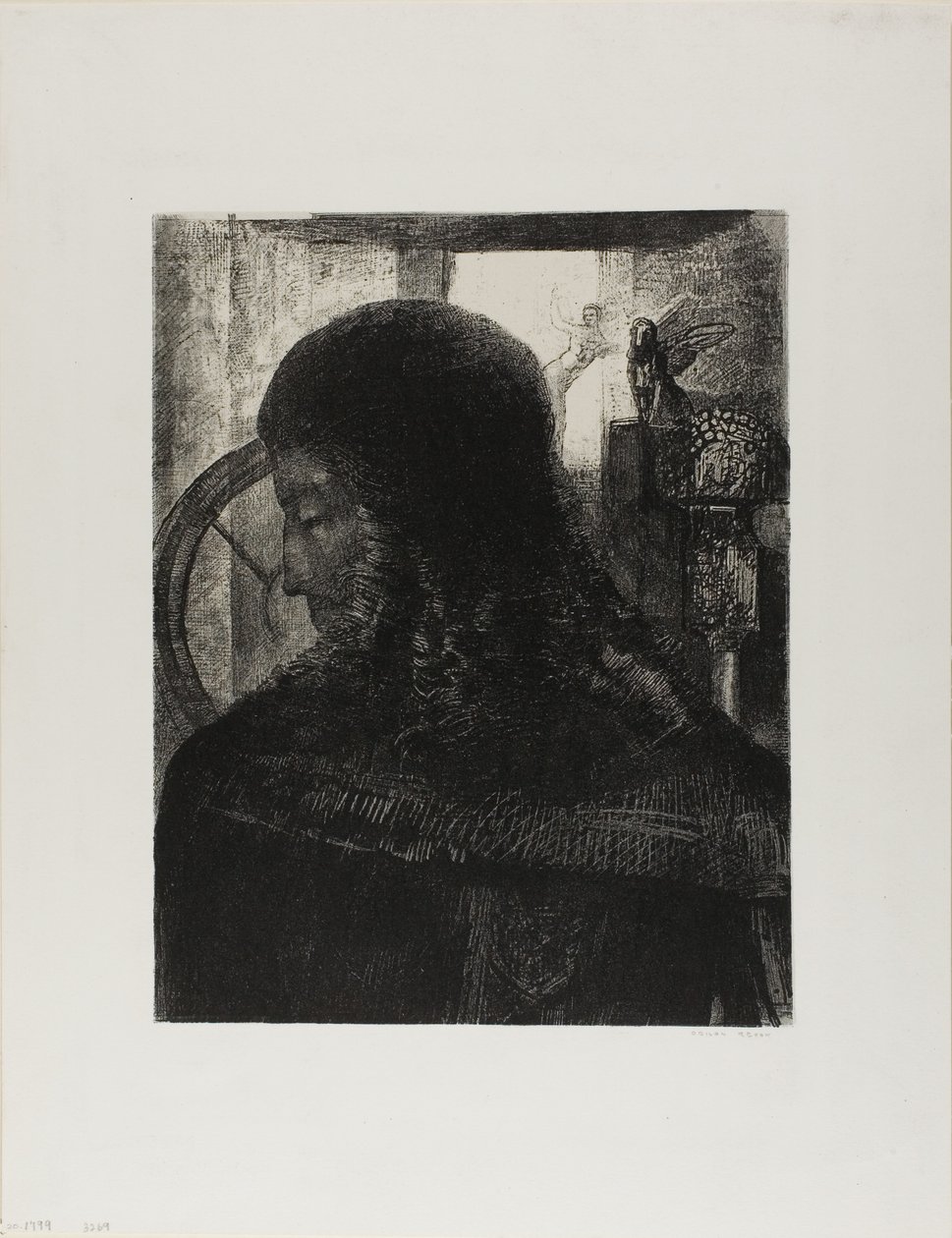 Öreg Lovag alkotó: Odilon Redon