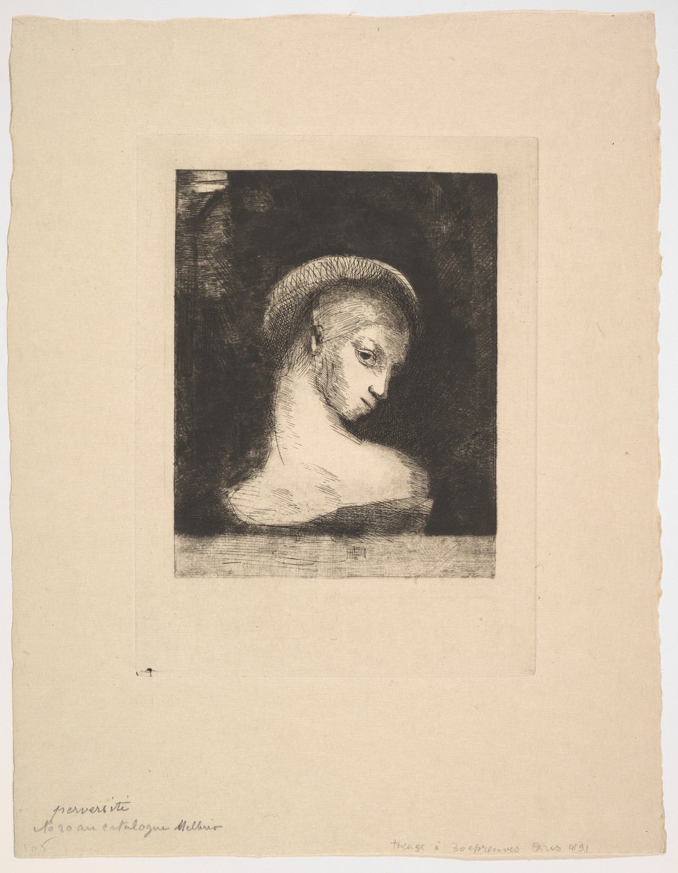 Perverzitás, 1891. alkotó: Odilon Redon