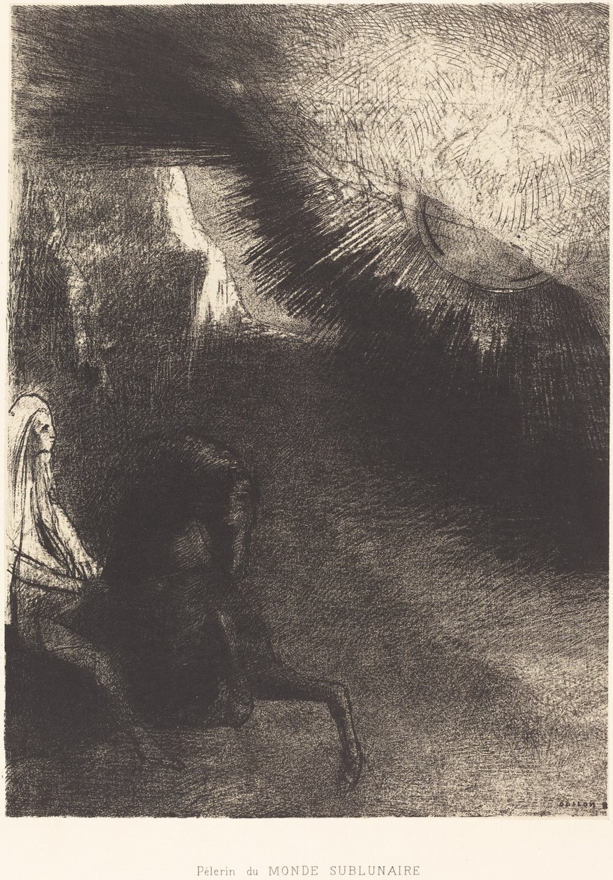 A földalatti világ zarándoka alkotó: Odilon Redon