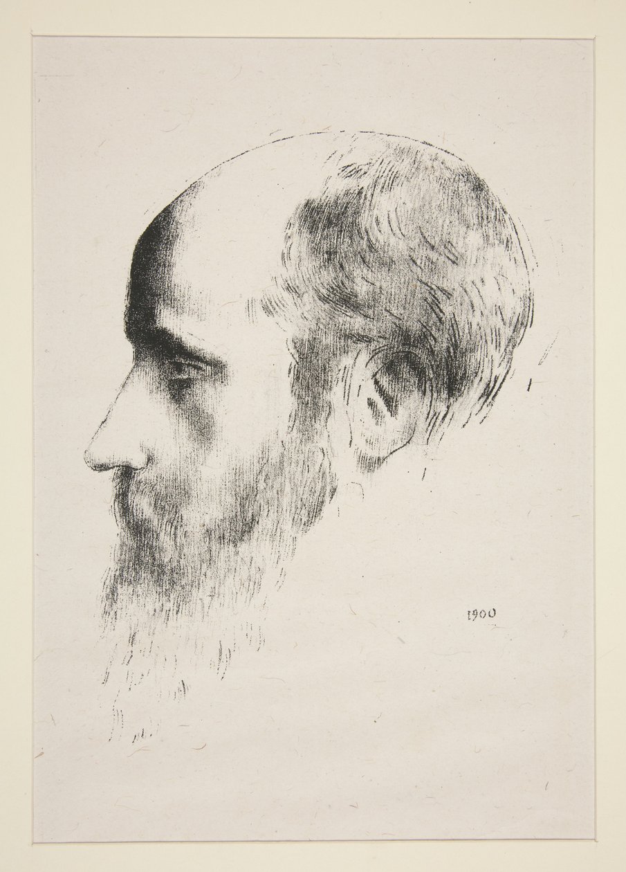 Édouard Vuillard portréja alkotó: Odilon Redon