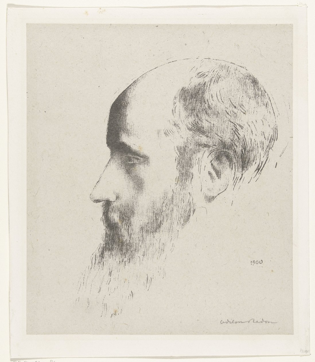 Edouard Vuillard portréja alkotó: Odilon Redon
