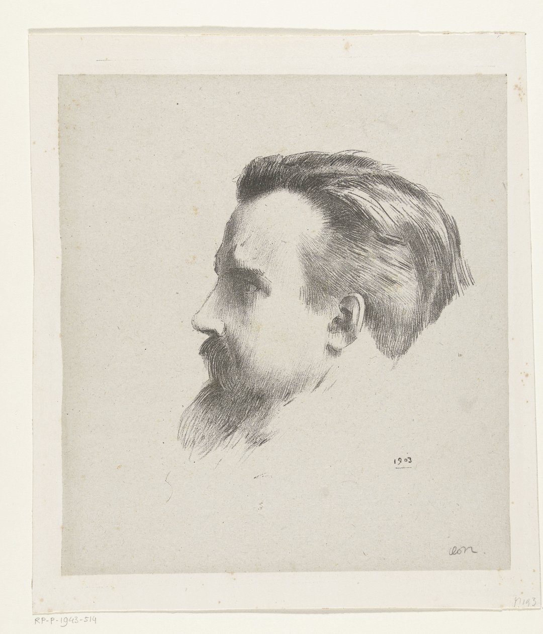 Maurice Denis portréja alkotó: Odilon Redon