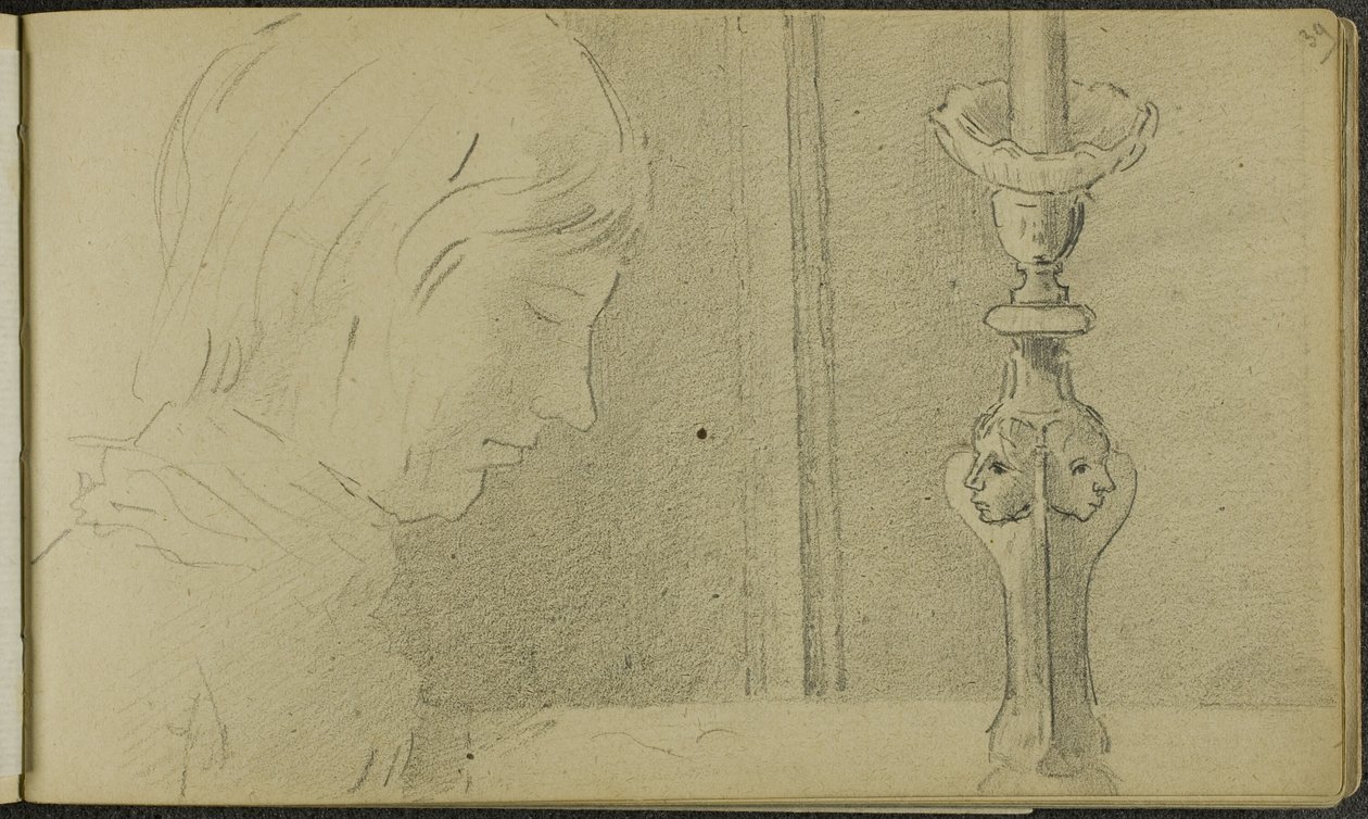 Sketchbook alkotó: Odilon Redon