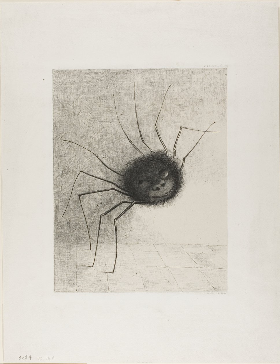 Pók alkotó: Odilon Redon