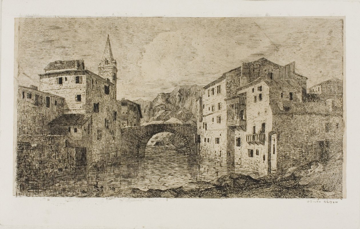 St.-Jean-Pied-de-Port alkotó: Odilon Redon