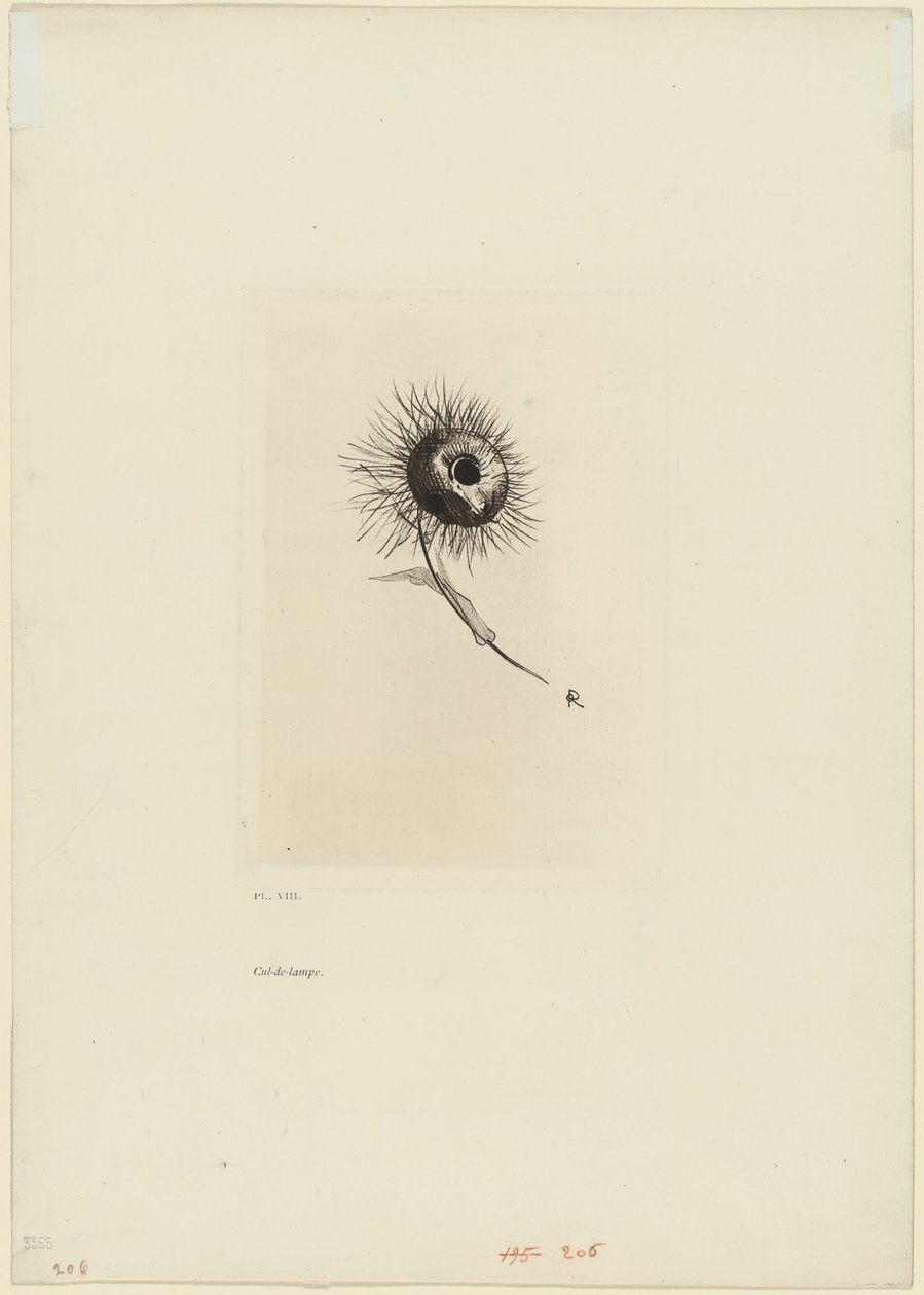 Farokdarab, 9/9-es lemez alkotó: Odilon Redon