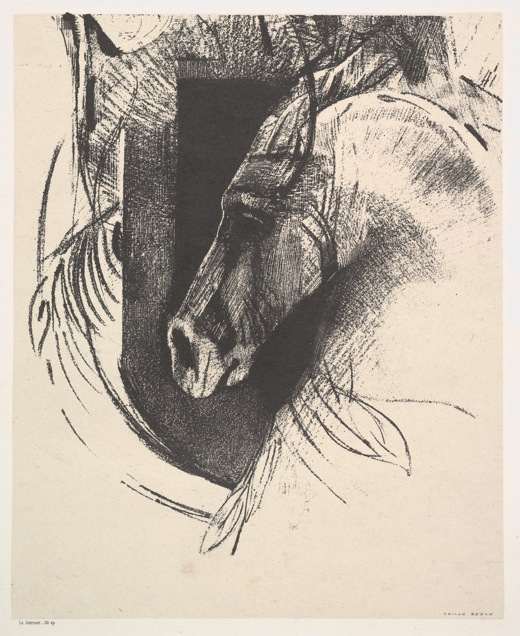 A töltő, 1894. alkotó: Odilon Redon