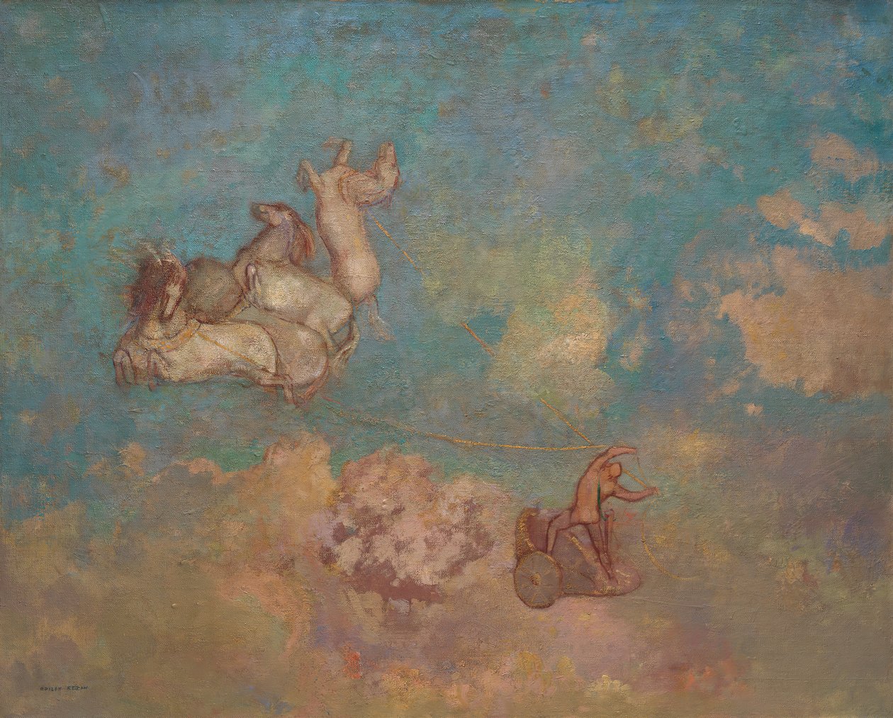 Apollo szekere, 1905-16. alkotó: Odilon Redon