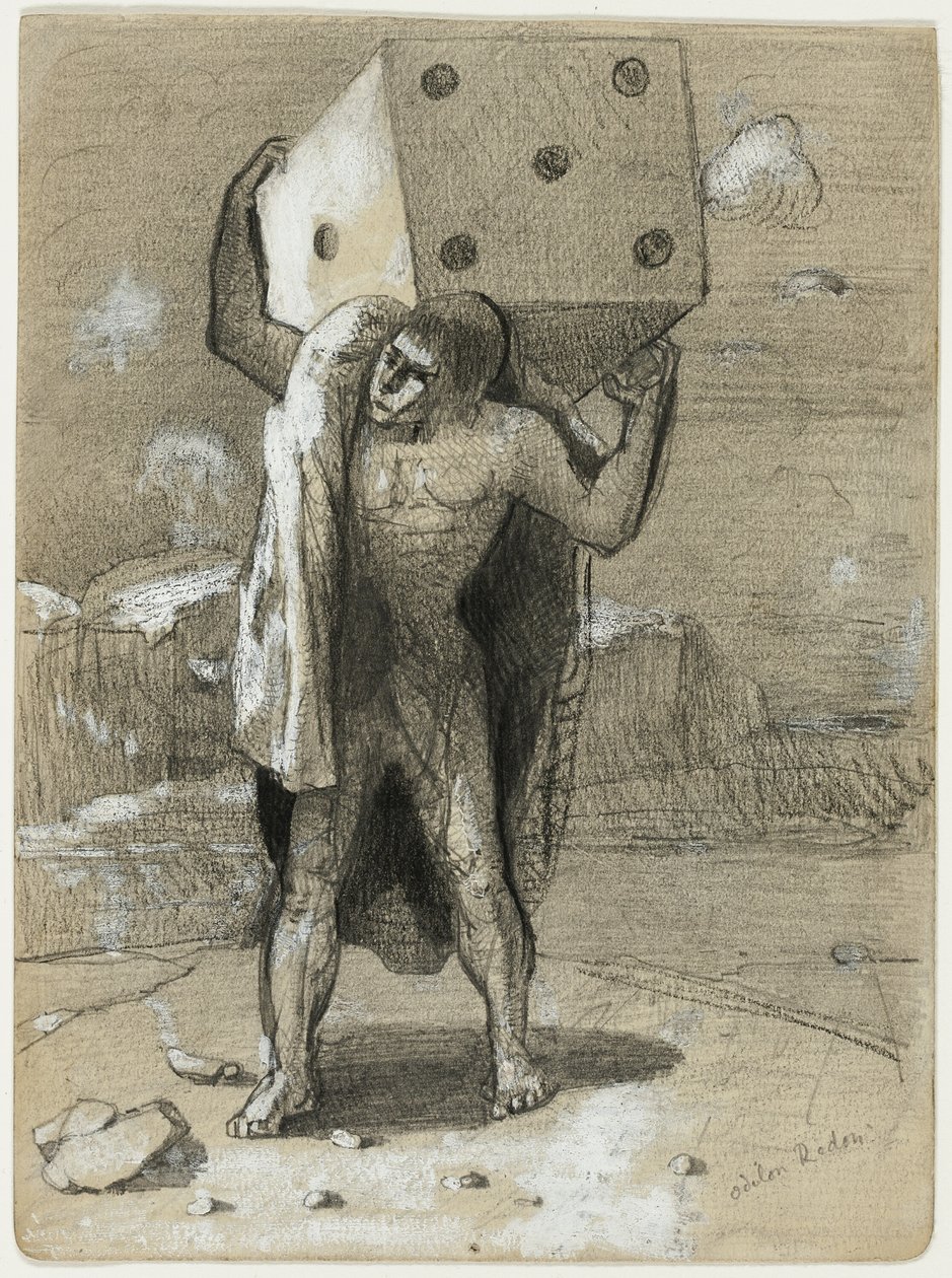 A Die, más néven a szenvedélyek súlya alkotó: Odilon Redon