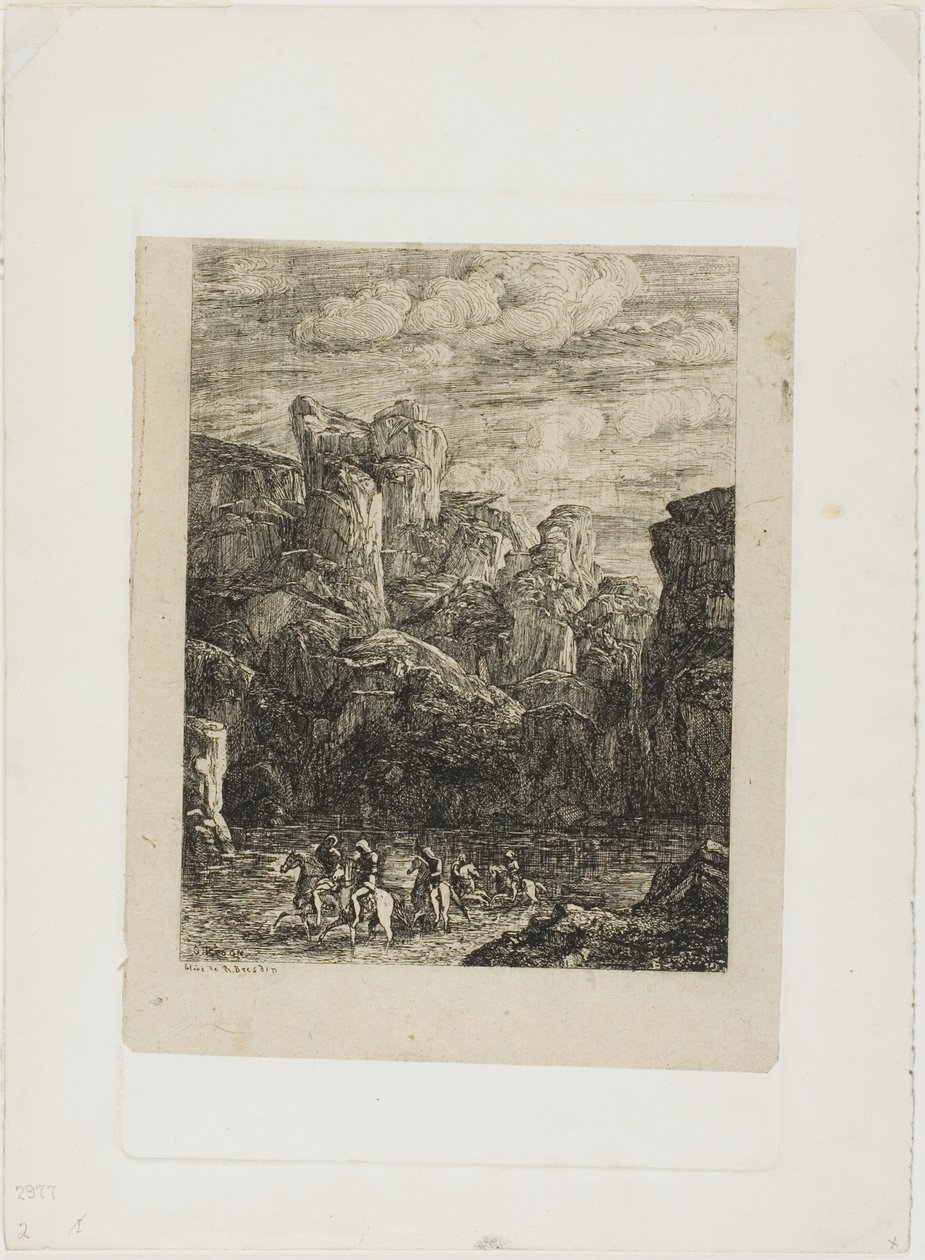A Ford: Táj lovasokkal alkotó: Odilon Redon
