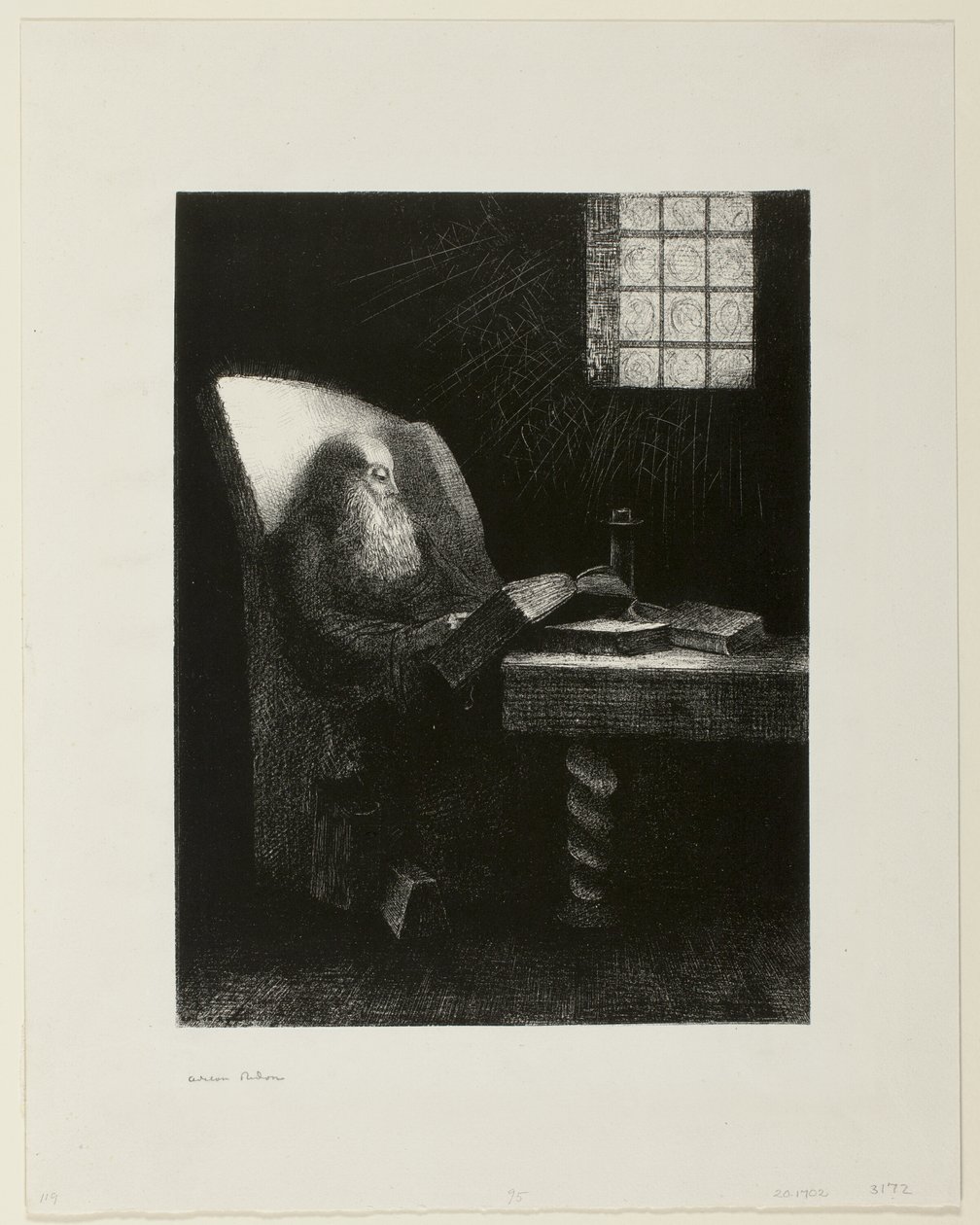 Az olvasó alkotó: Odilon Redon