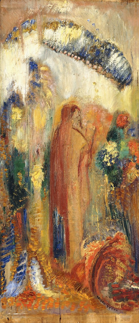 A prédikáció, alkotó: Odilon Redon