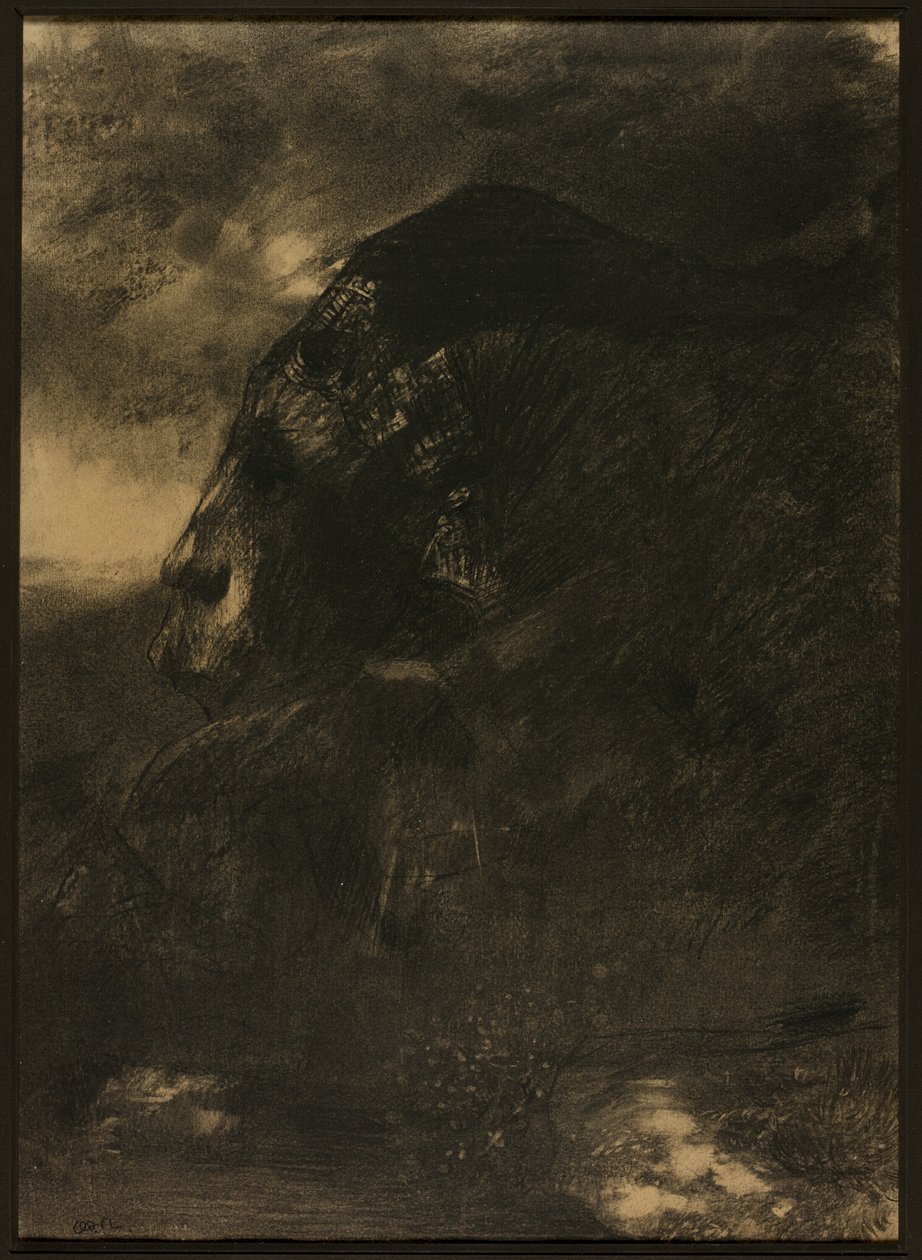 A szfinx alkotó: Odilon Redon