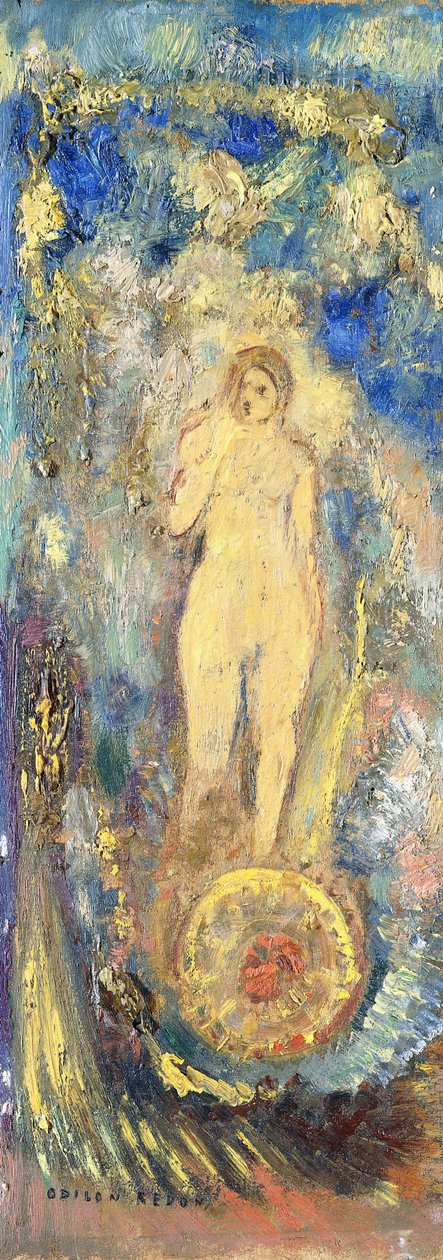 A szerencsekerék, alkotó: Odilon Redon