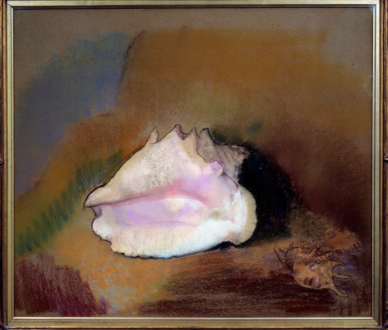 A héj. Odilon Redon (1840-1916) pasztellfestménye alkotó: Odilon Redon