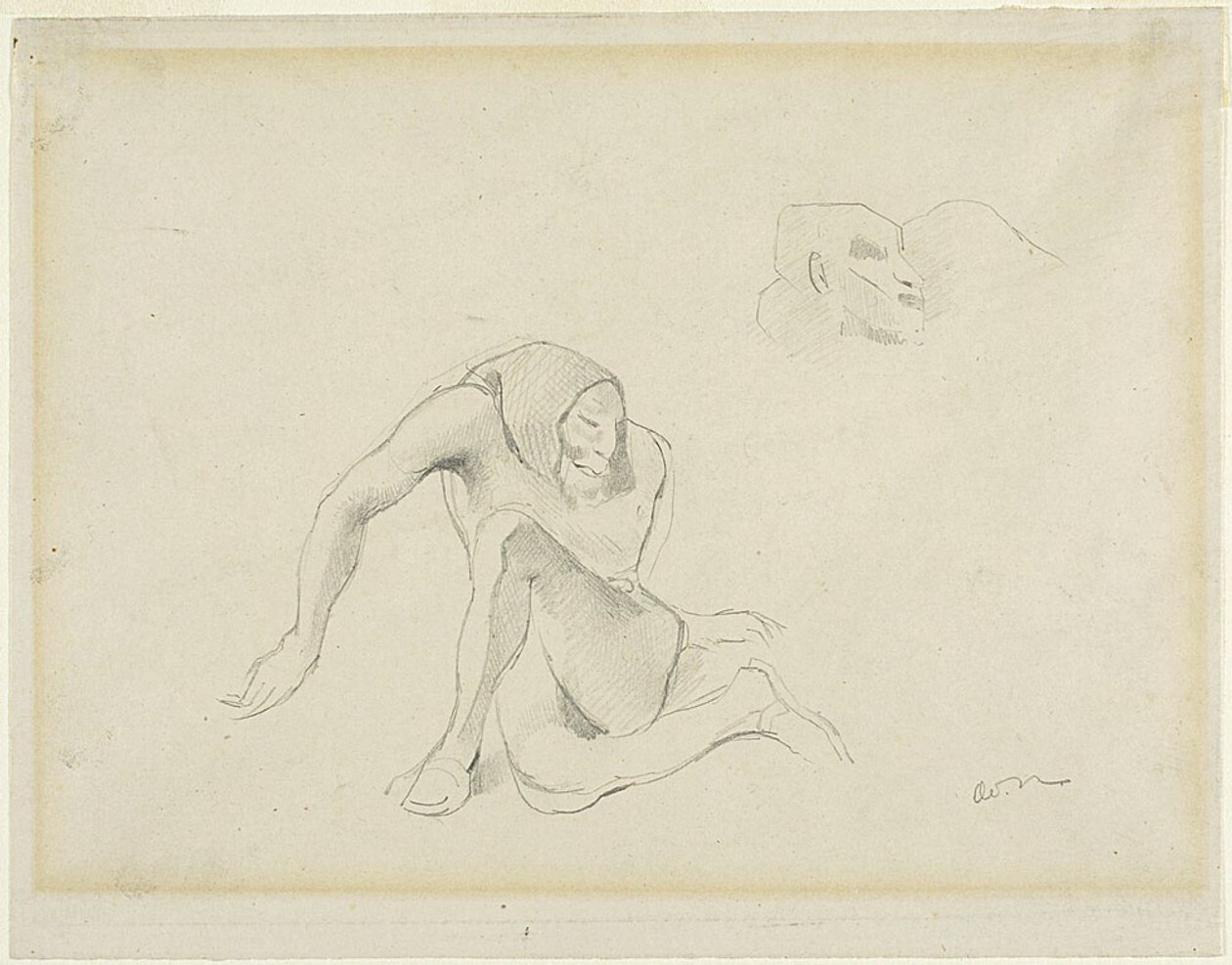 Két groteszk figura alkotó: Odilon Redon