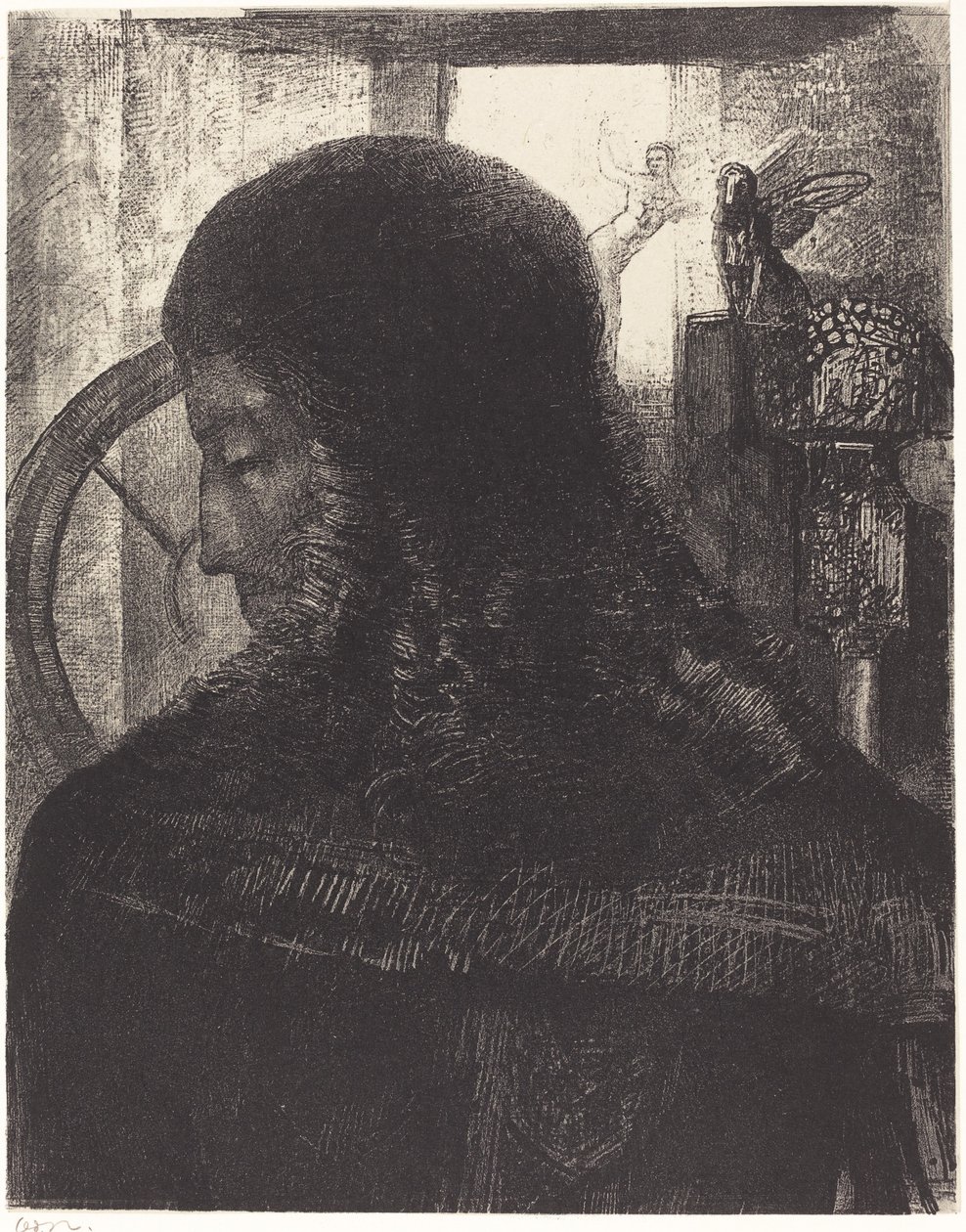 Vieux Chevalier (Öreg lovag) alkotó: Odilon Redon