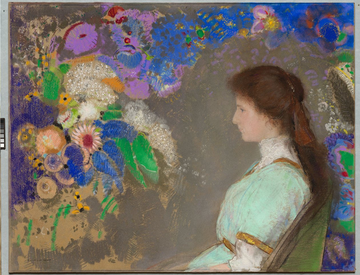 Violet Heymann, 1910 alkotó: Odilon Redon