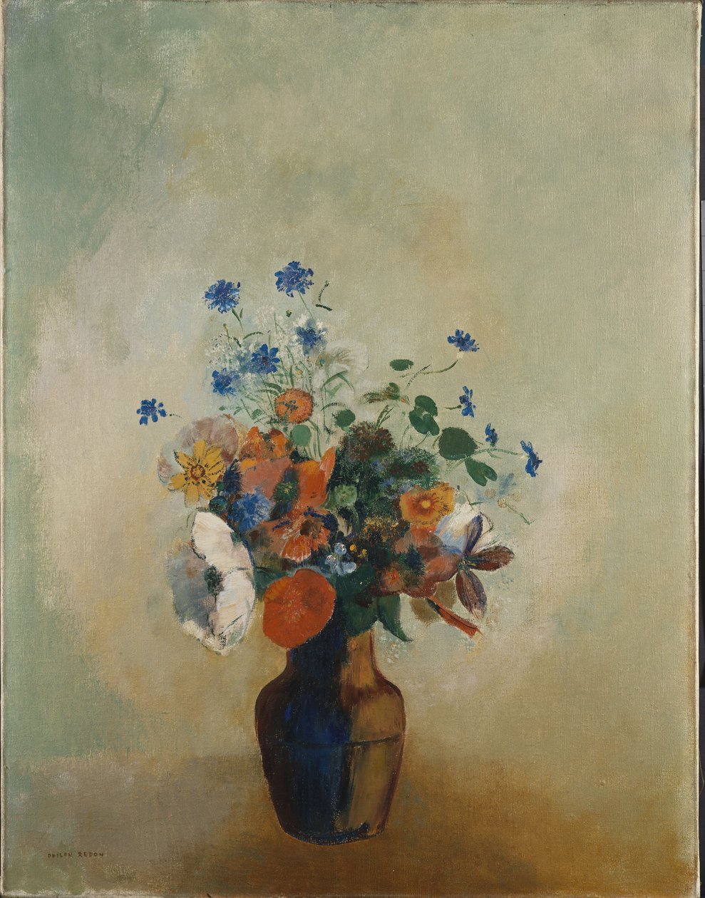 Vadvirágok, 1902 körül alkotó: Odilon Redon