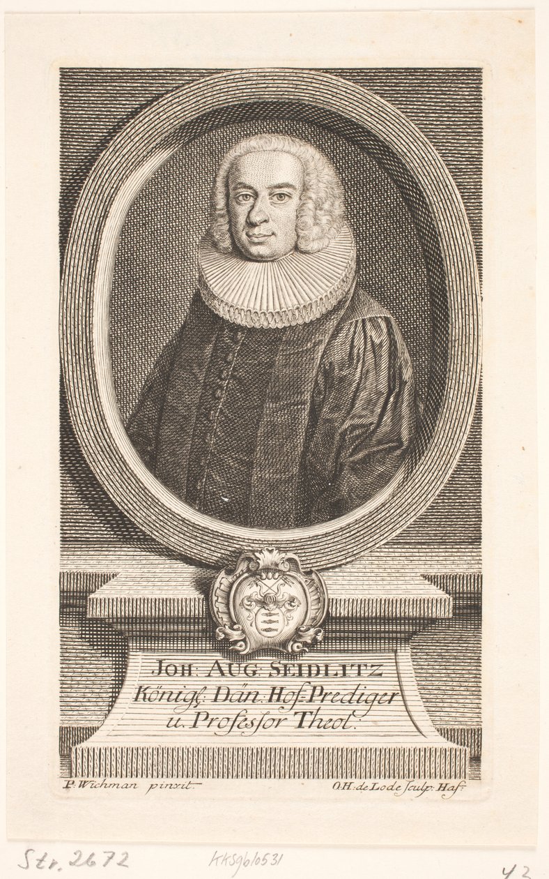 Johan August Seidlitz, pap alkotó: Odvardt Helmoldt de Lode