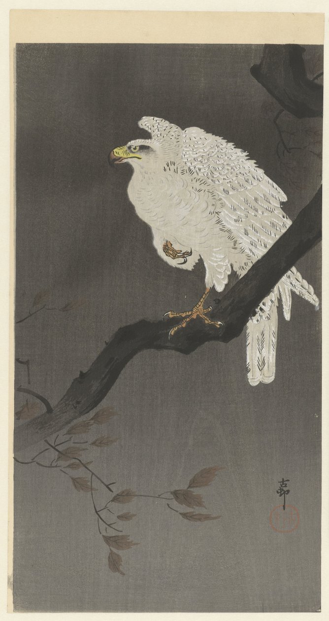 Hó sas egy ágon alkotó: Ohara Koson