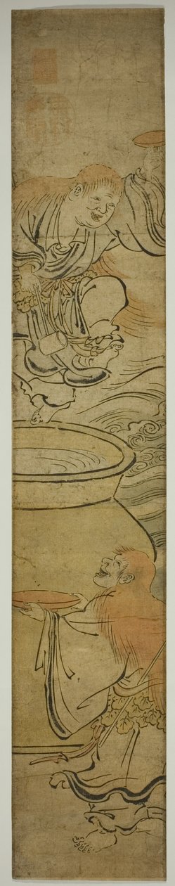 Részeg koboldok (Shôjô) alkotó: Okumura Masanobu