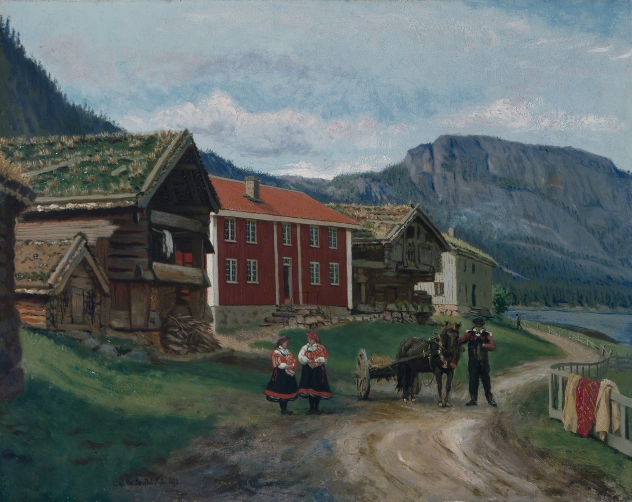 Setesdal alkotó: Olaf Isaachsen