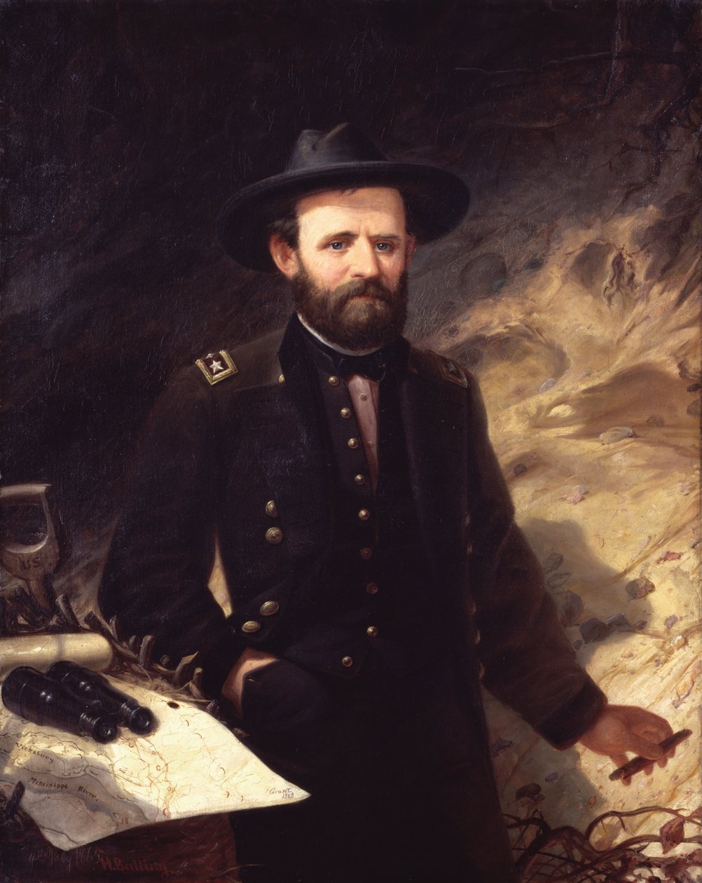 Ulysses S. Grant portréja alkotó: Ole Peter Hansen Balling