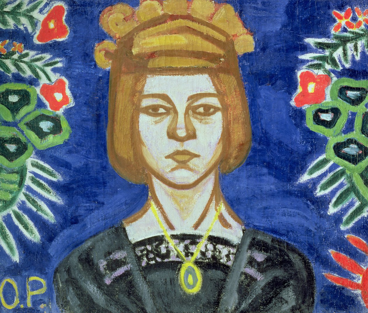 Önarckép, 1912-15 alkotó: Olga Rozanova