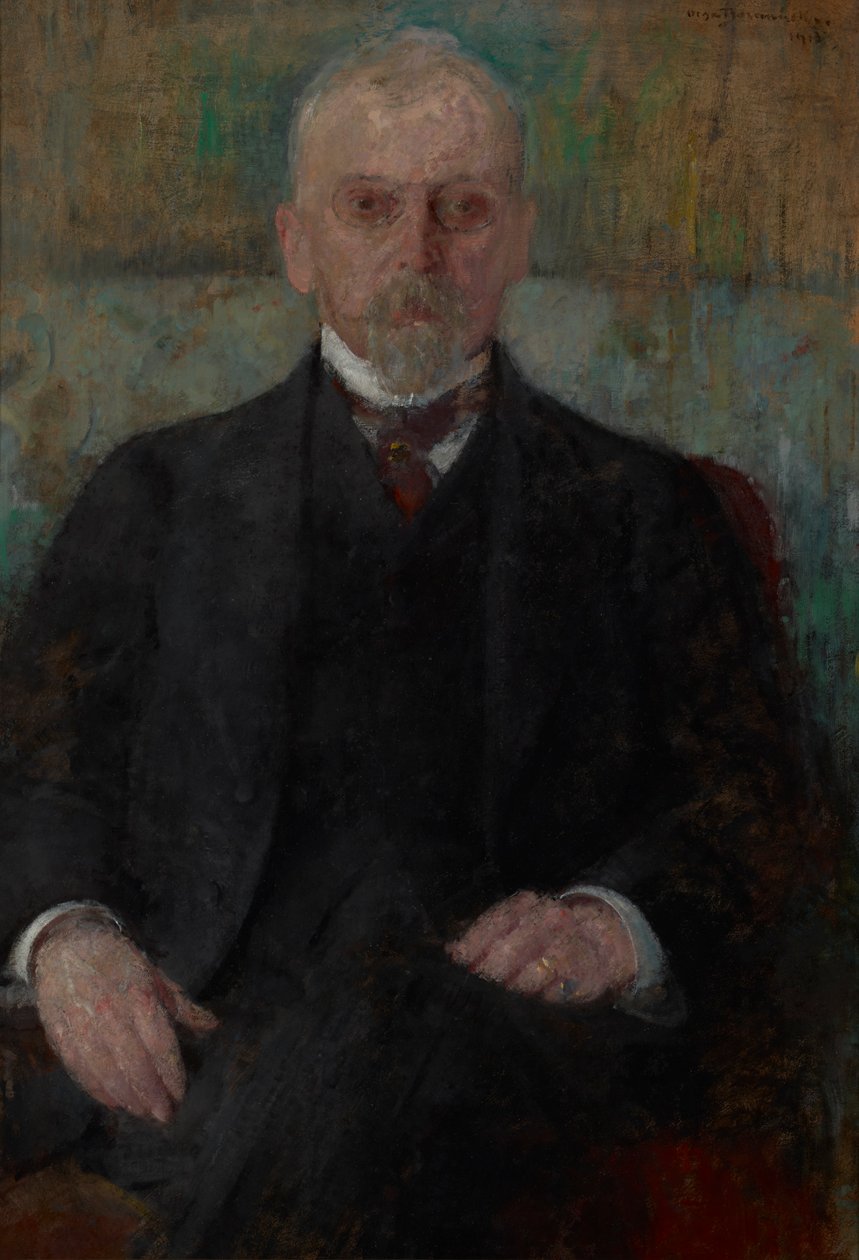 Henryk Sienkiewicz (1846-1916) portréja alkotó: Olga Boznanska