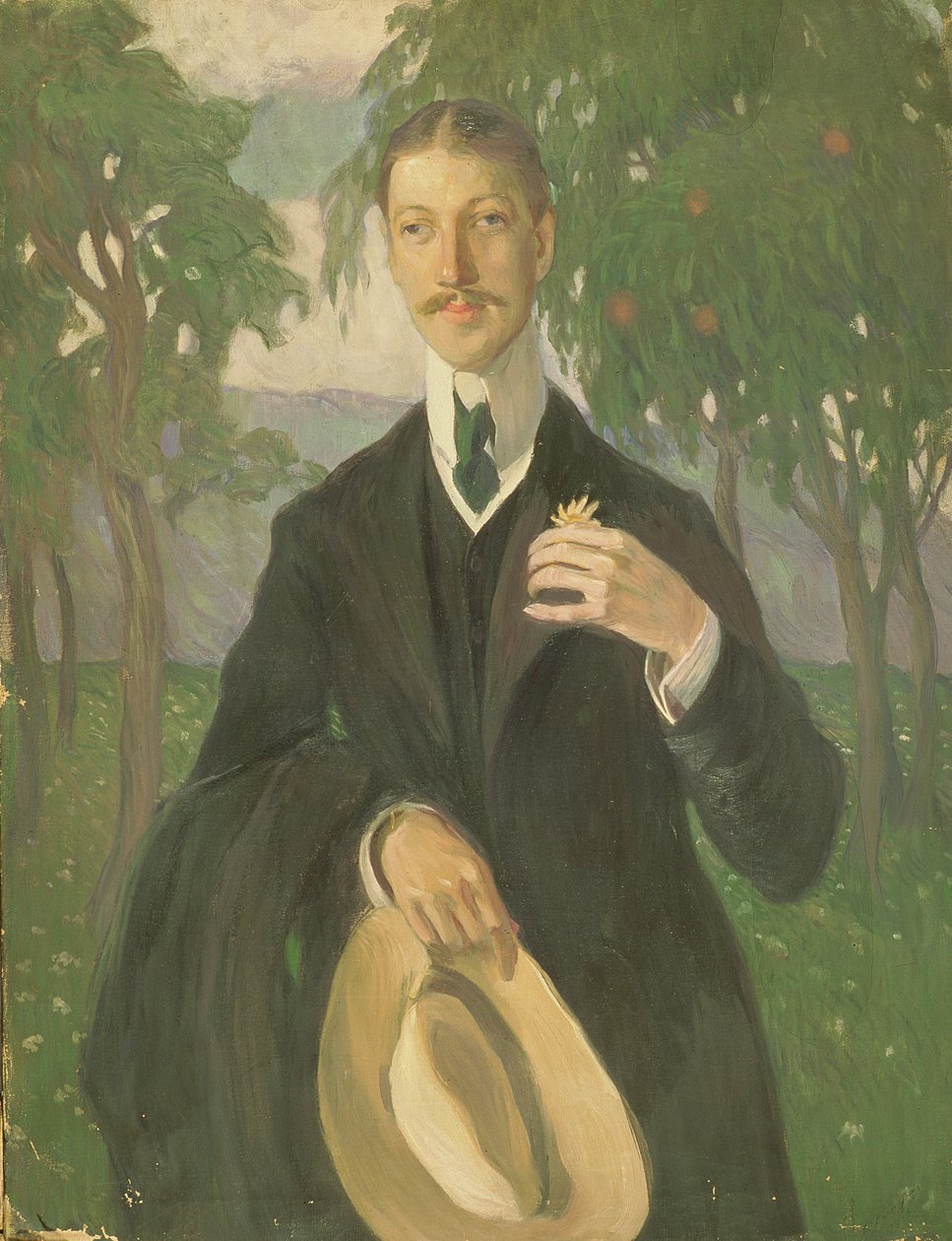 Nyikolaj Gumiljev (1886-1921) portréja 1909 (olaj, vászon) alkotó: Olga Lyudvigovna Della Vos Kardovskaya