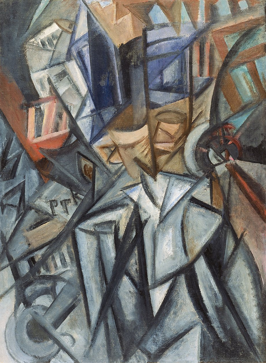 Ember az utcán kötetek elemzése, 1913 alkotó: Olga Rozanova