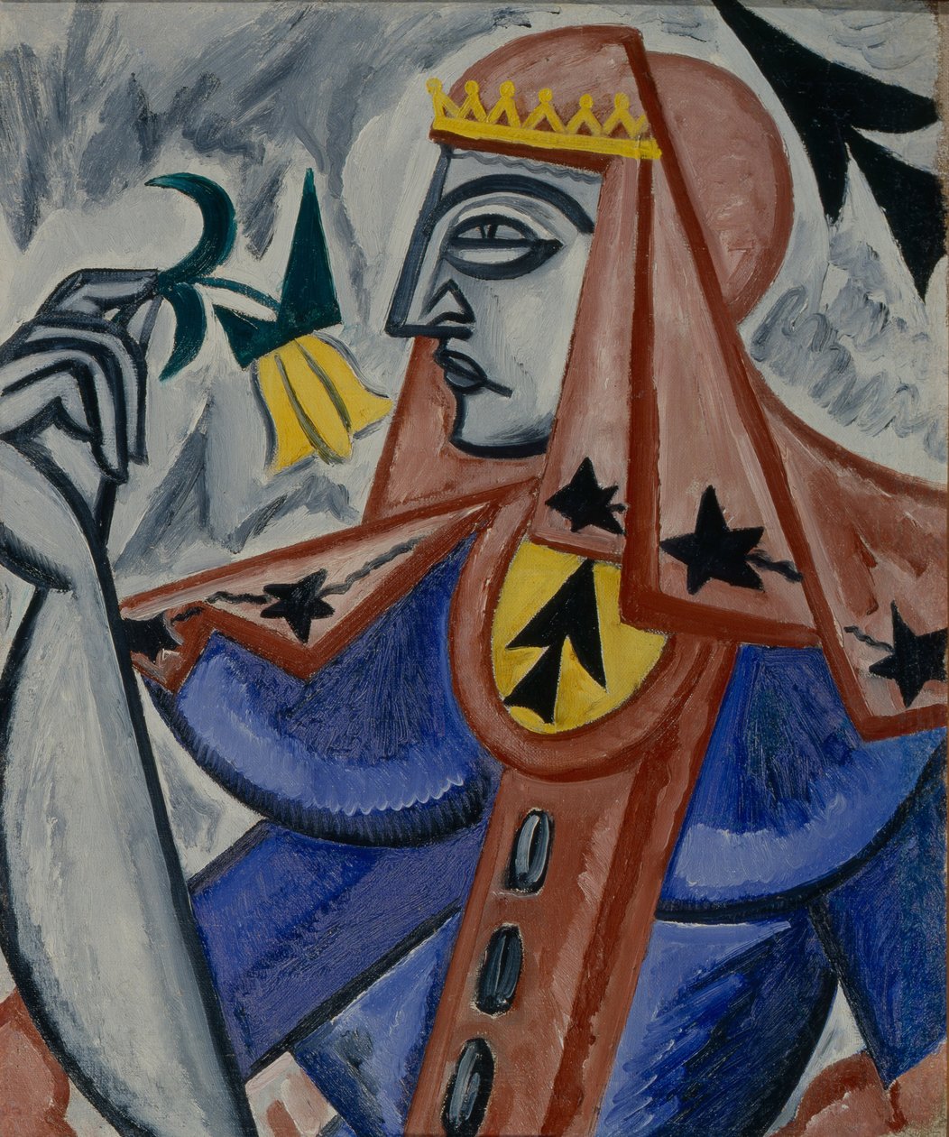 Pákkirálynő, 1913-1914 alkotó: Olga Rozanova