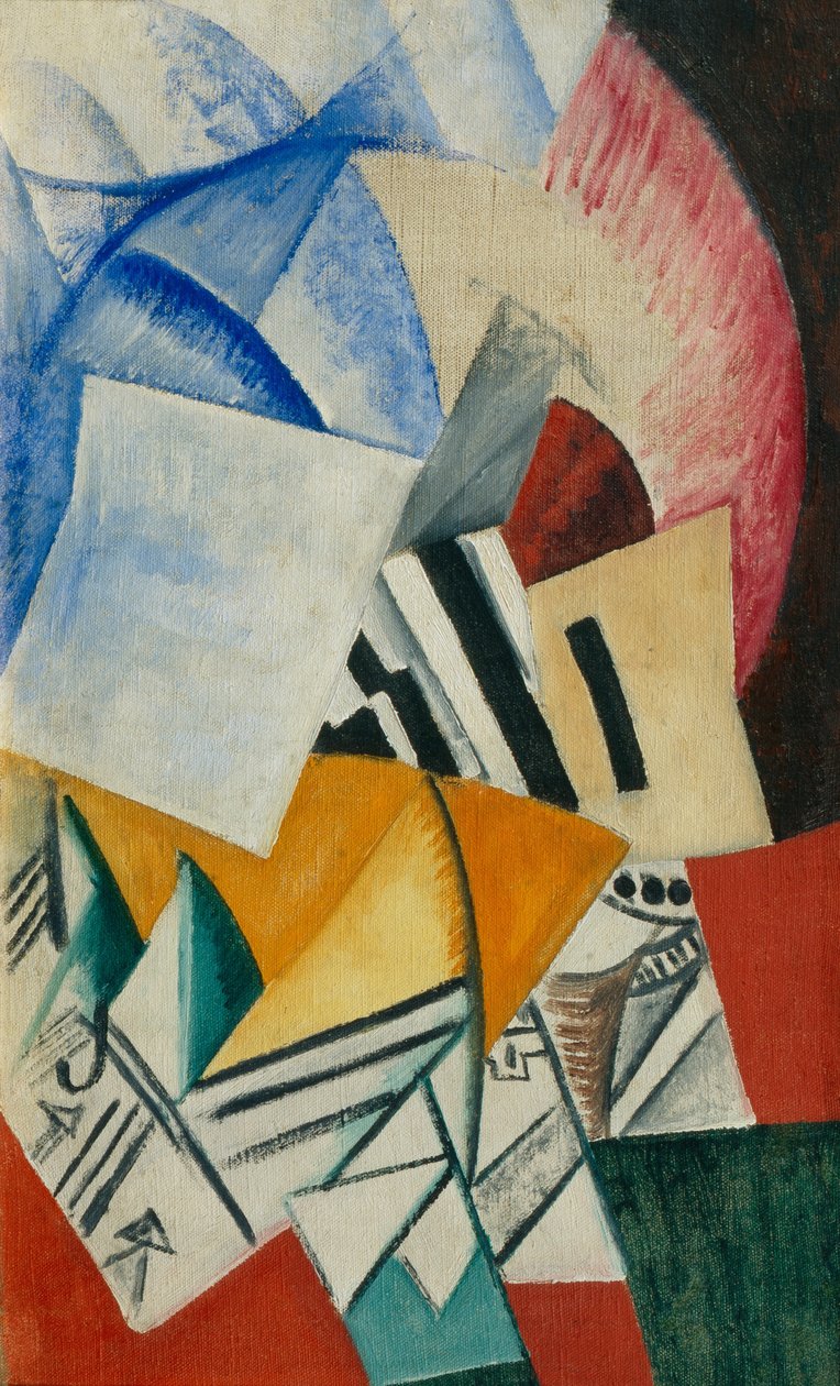 A szekrény, 1918 alkotó: Olga Rozanova