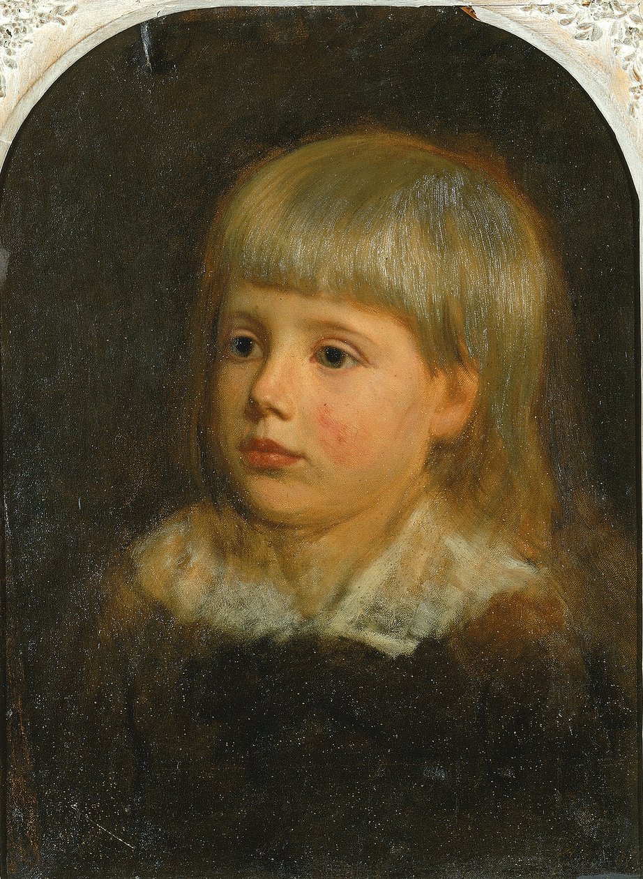 Charles Downing Lay, A művész fiának portréja alkotó: Oliver Ingraham Lay