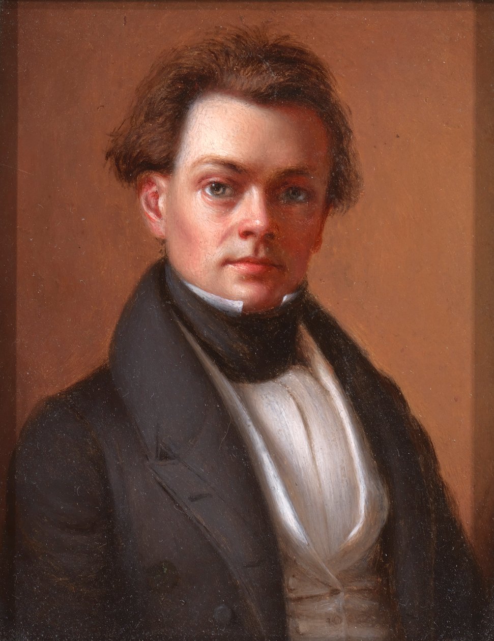 Önarckép, kb. 1850. alkotó: Oliver Tarbell Eddy
