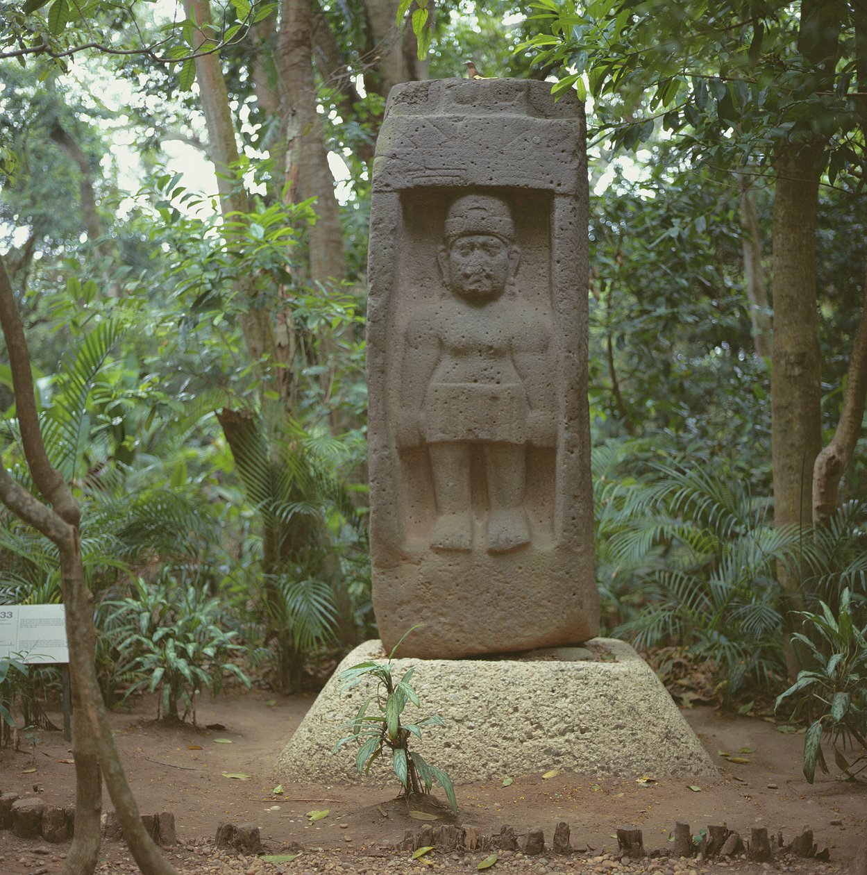 Stele 1, Pre-klasszikus időszak alkotó: Olmec