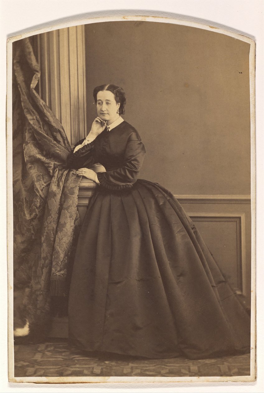 Eugenie császárné, 1860. alkotó: Olympe Aguado