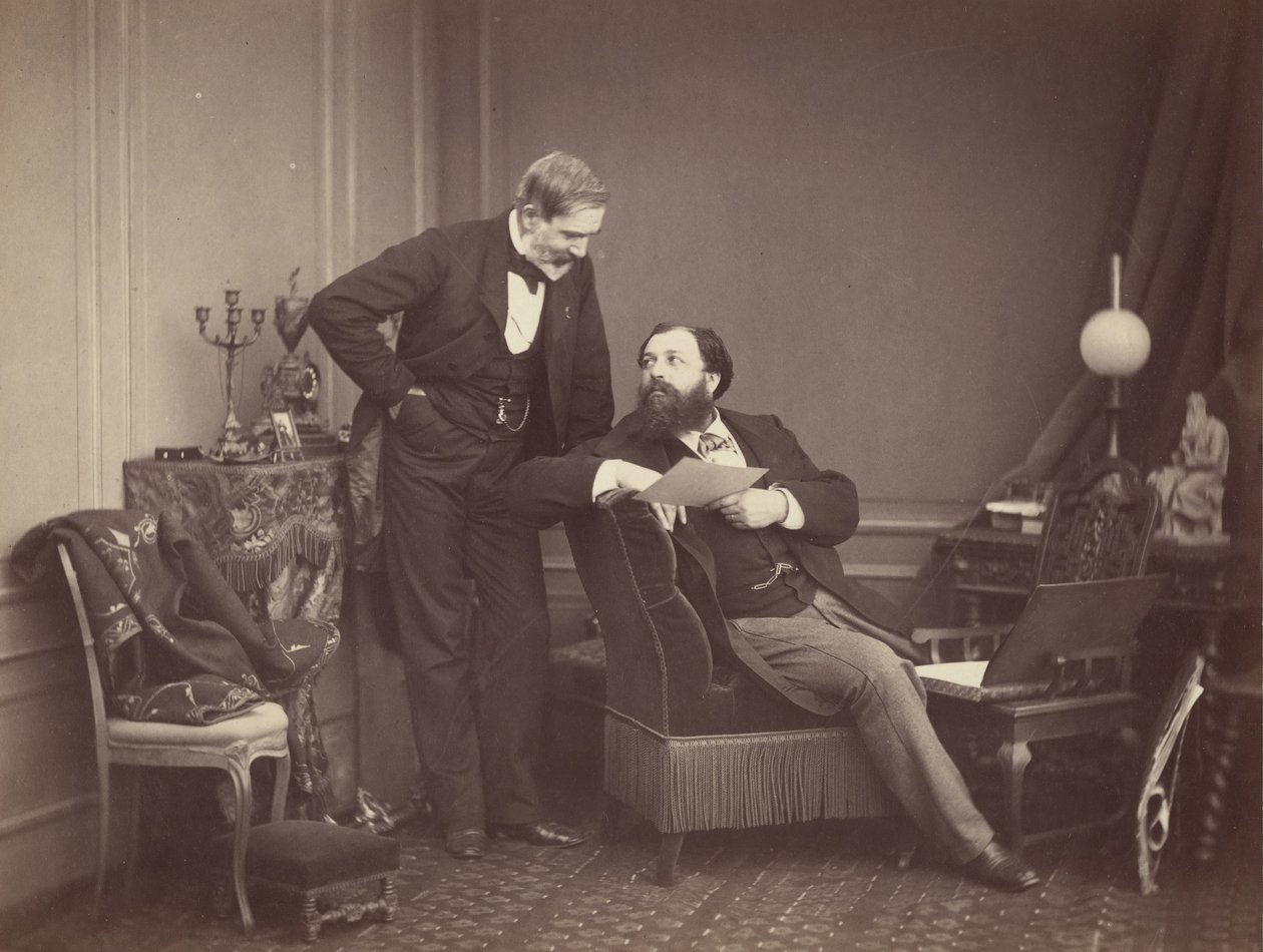 Louis Robert és Olympe Aguado, kb. 1860. alkotó: Olympe Aguado