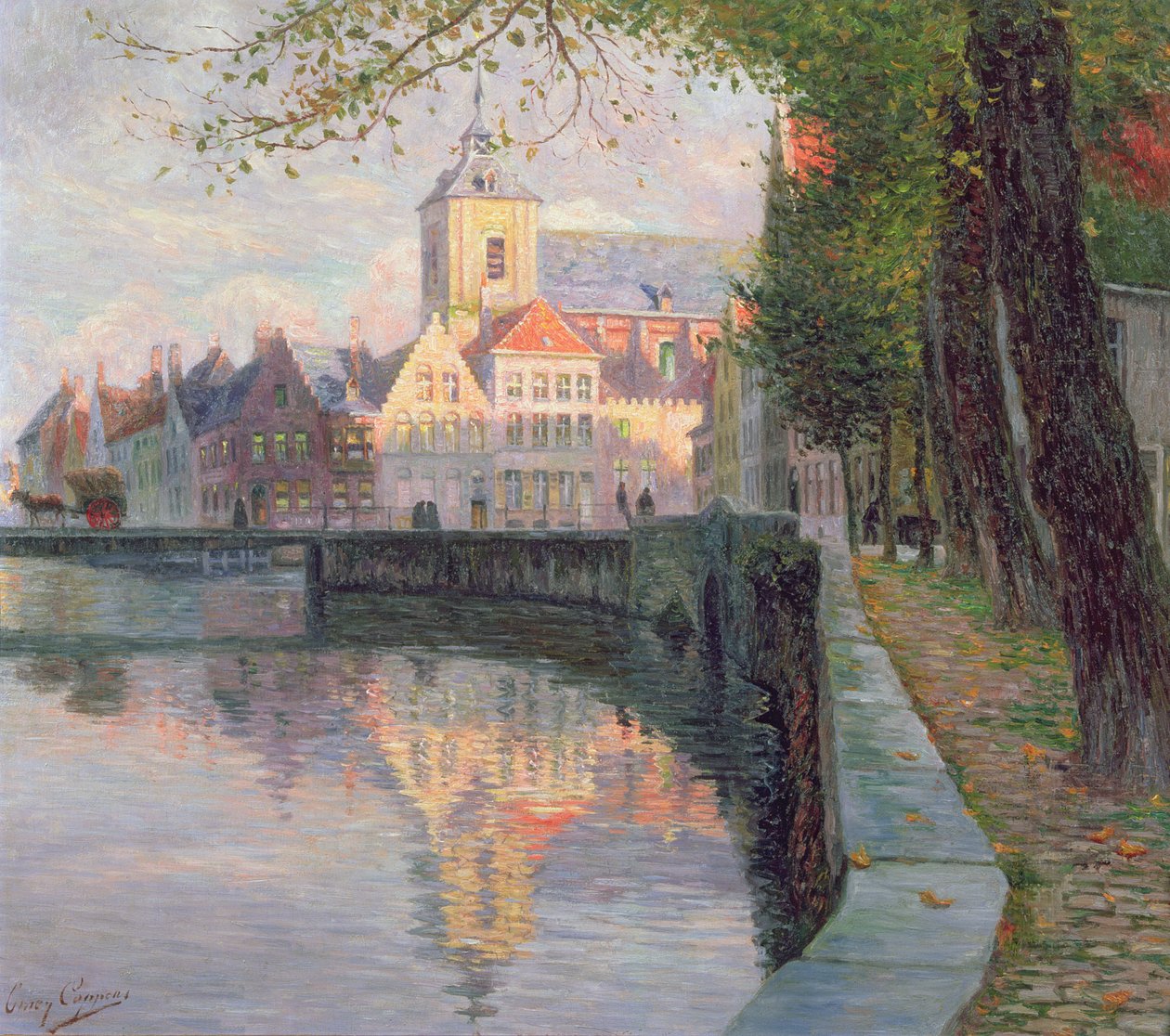 Ősz Bruges-ben alkotó: Omer Coppens