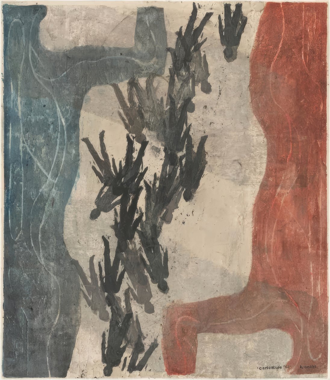 Japán, 1947: Az első karikatúra alkotó: Onchi Kôshirô