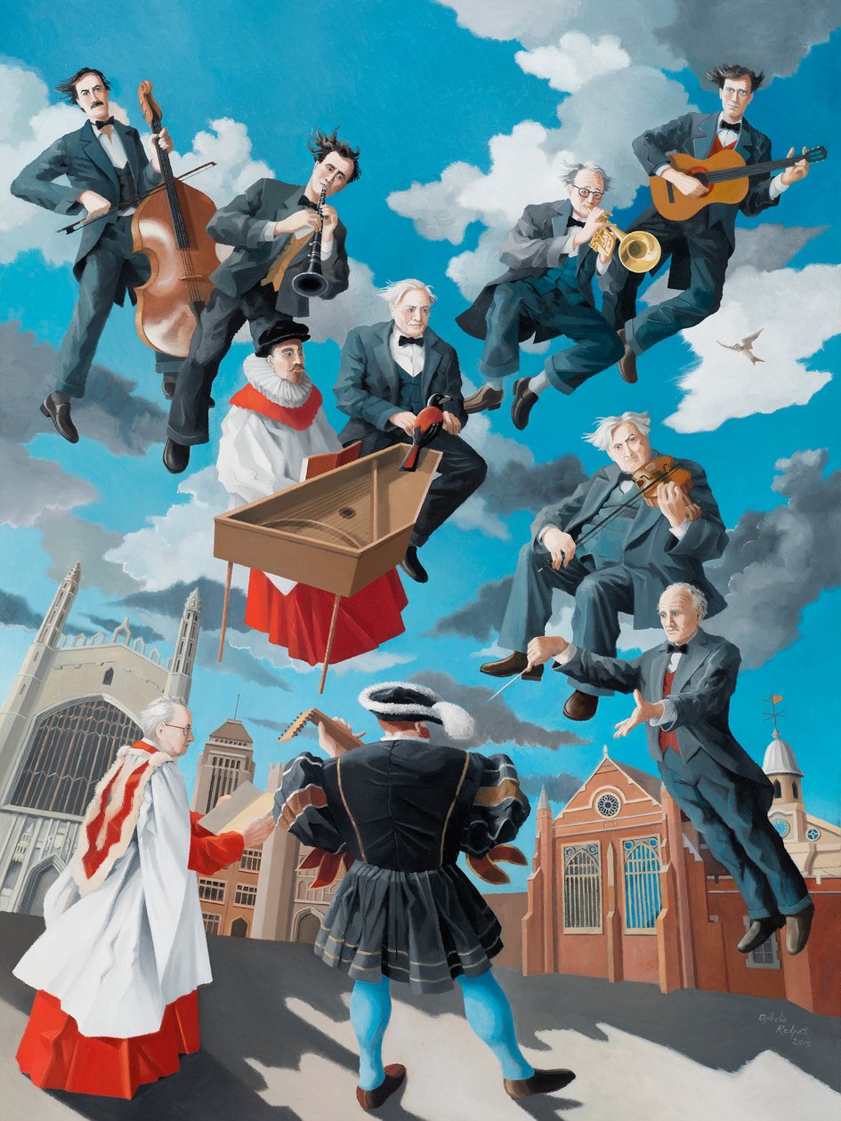 Cambridge zenéje és elméje alkotó: Ophelia Redpath
