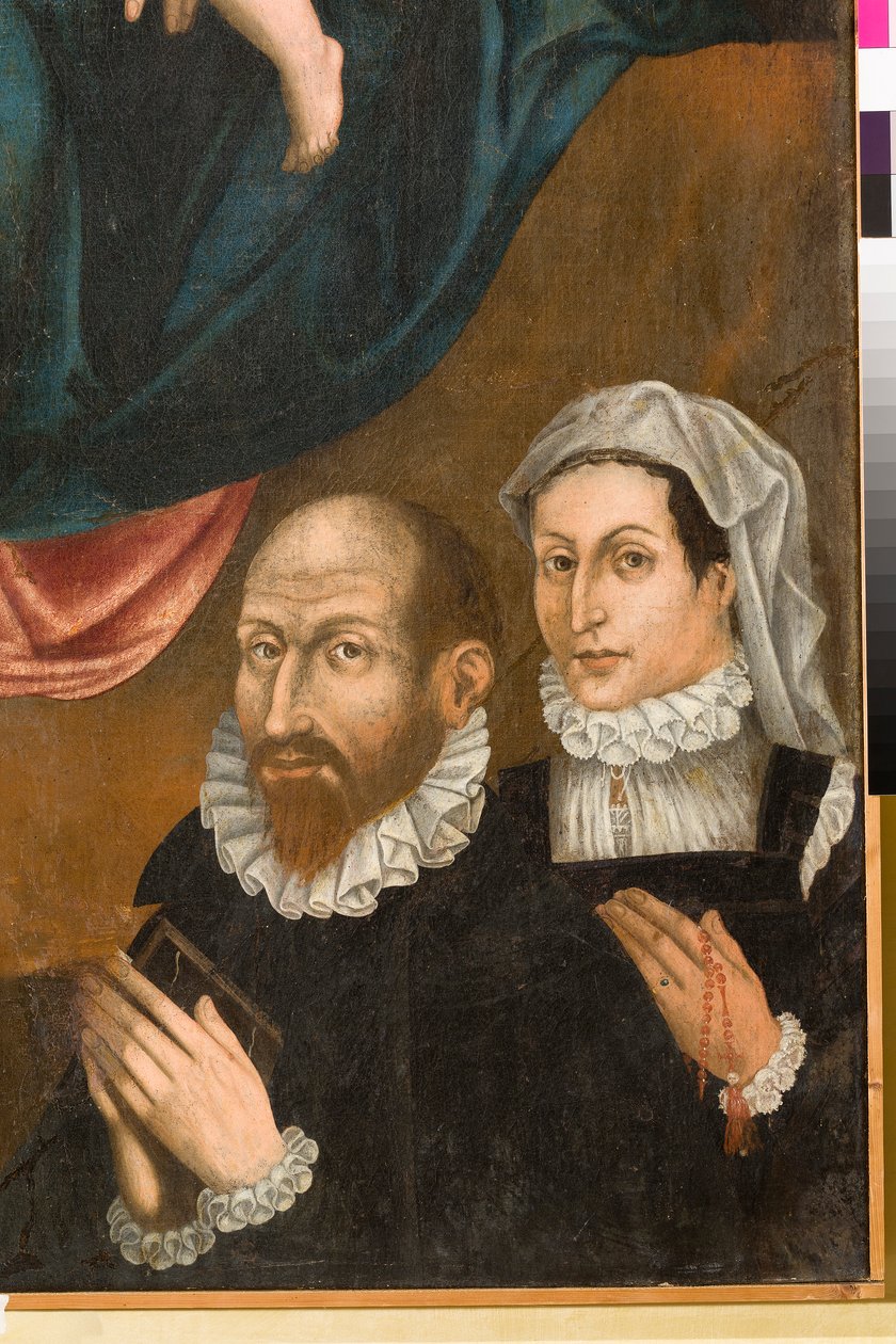Szent Katalin házassága, részlet alkotó: Orazio da Spinazzola Iacobetta