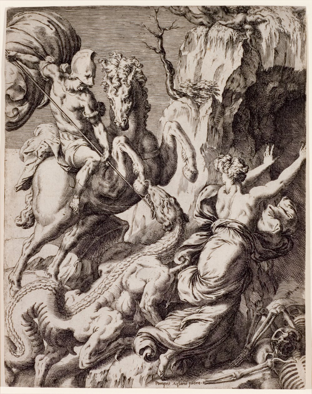 Szent György alkotó: Orazio de Sanctis