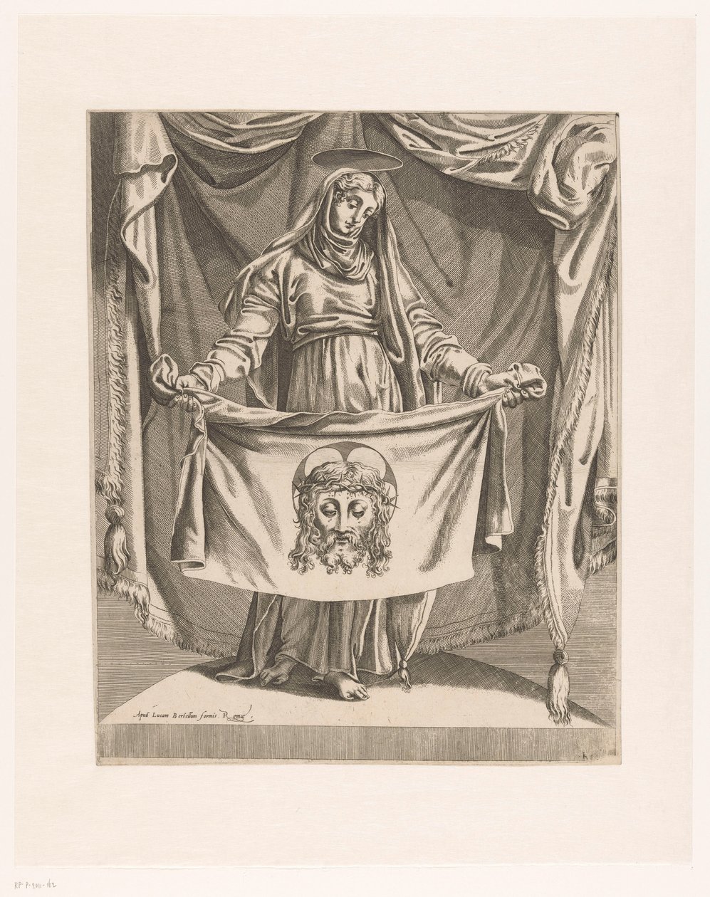 Veronica izzasztó kendővel alkotó: Orazio de Santis (attributed to)