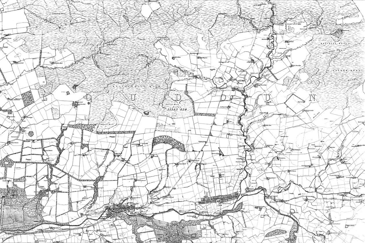 Ayrshire térképe alkotó: Ordnance Survey