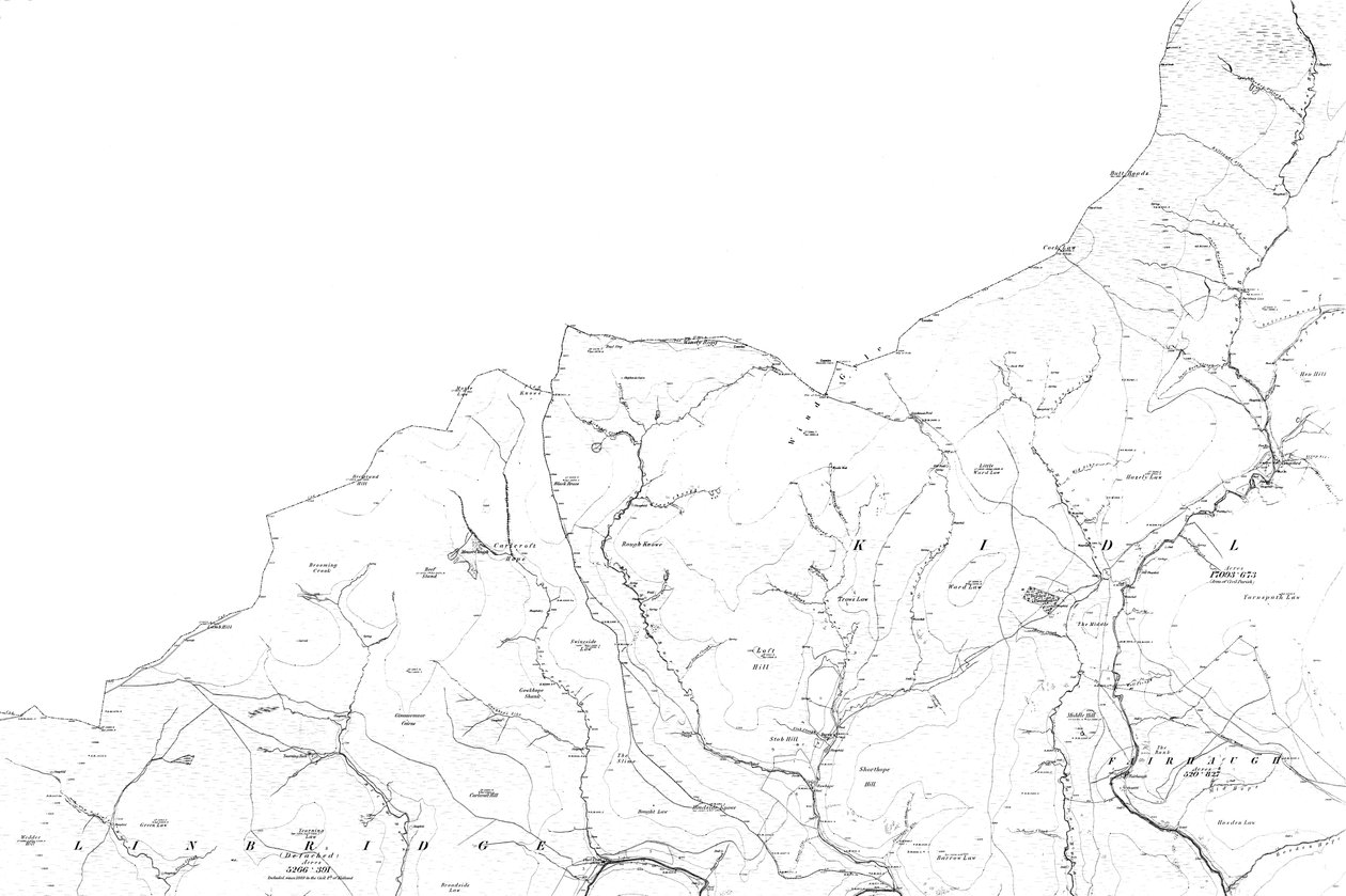 Northumberland térképe alkotó: Ordnance Survey