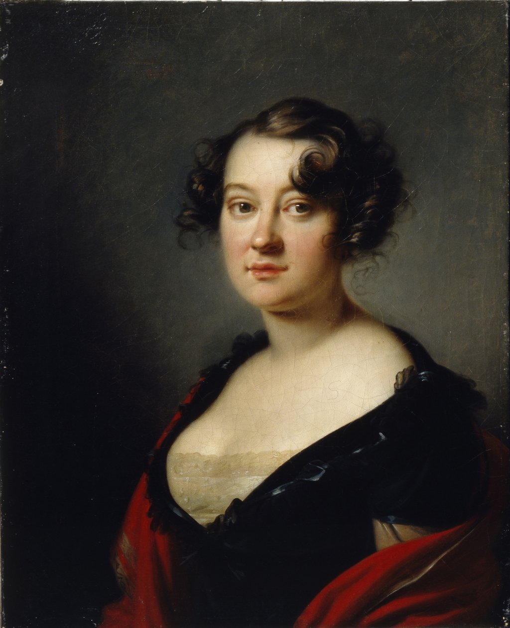 Elena Mihajlovna Galicina hercegnő portréja 1776-1856, 1815 alkotó: Orest Adamovich Kiprensky
